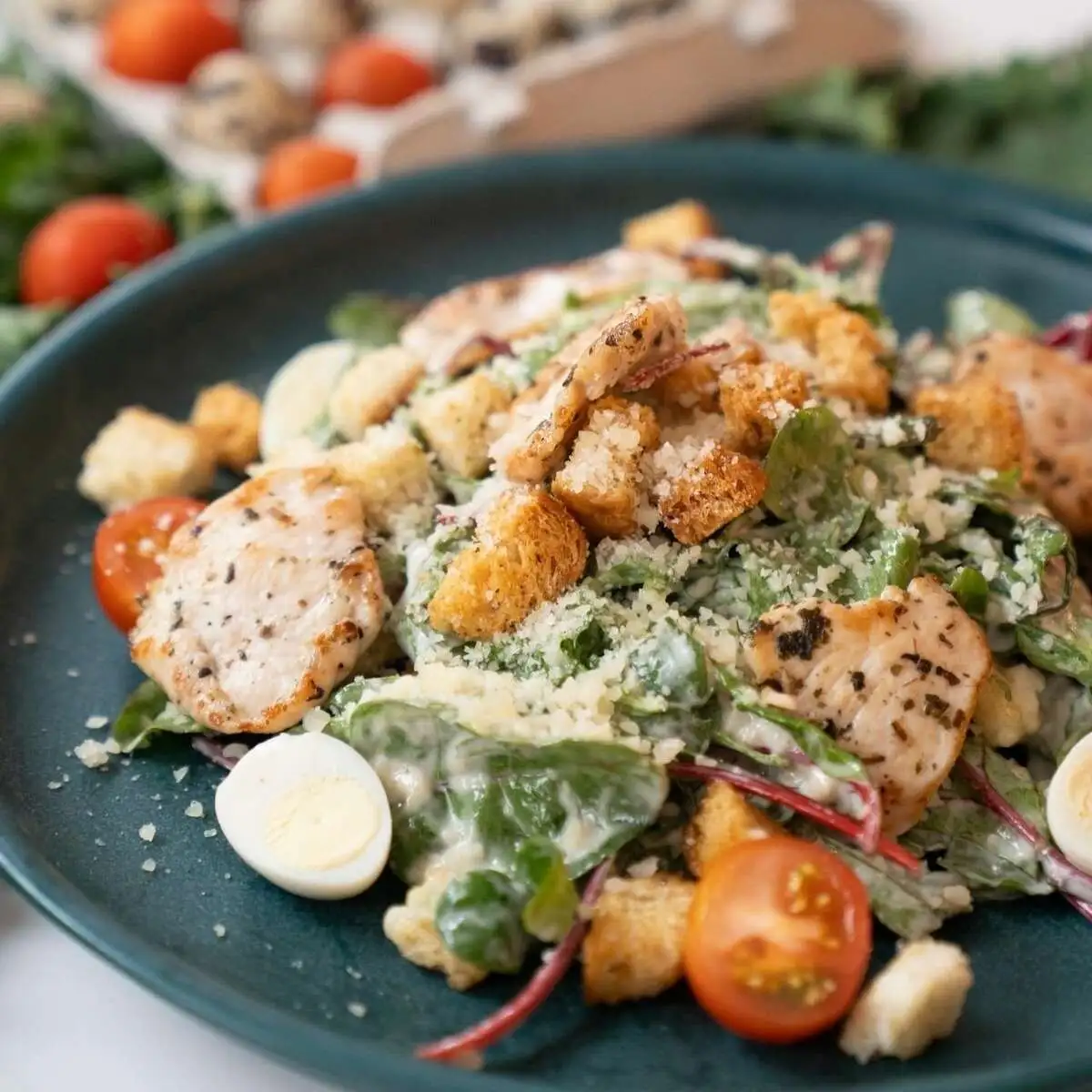 Цезарь с курицей