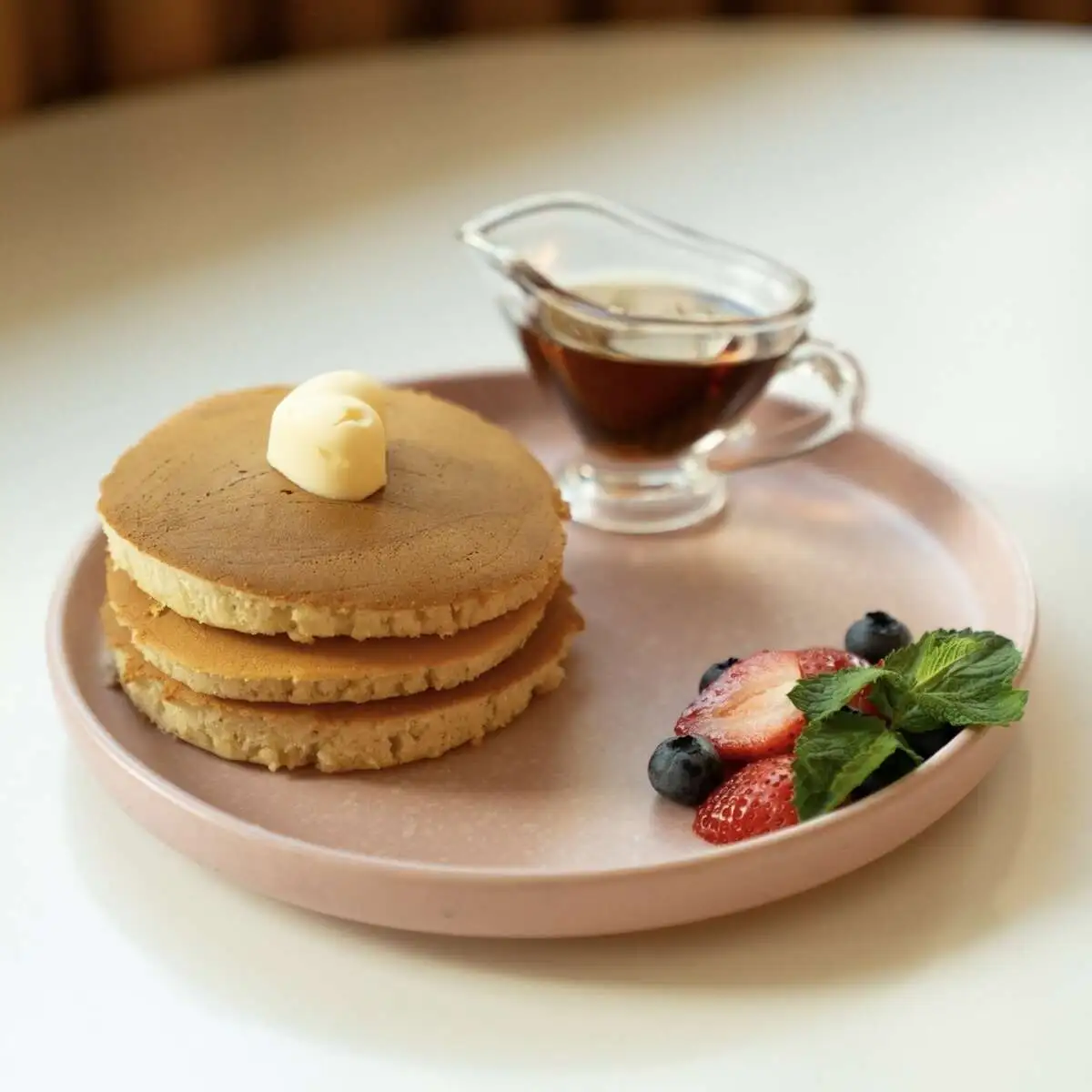 Панкейки с кленовым сиропом