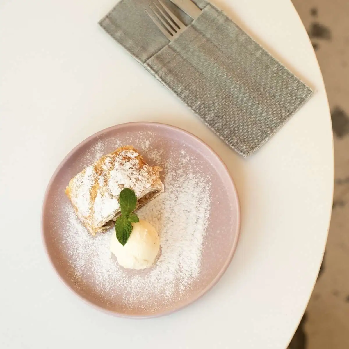 Яблочный штрудель