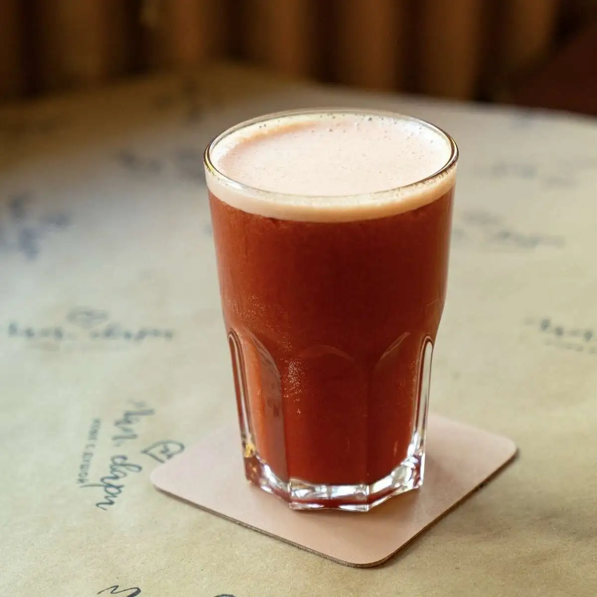 Холодный чай Клубника - Персик 350мл