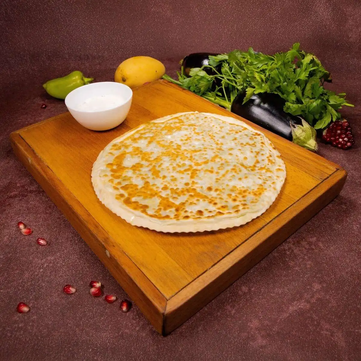 Кутаб с камчатским крабом