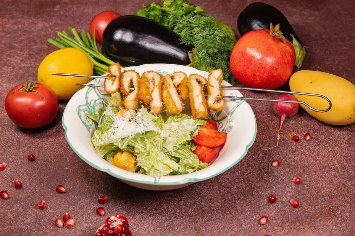 Цезарь с куриной грудкой