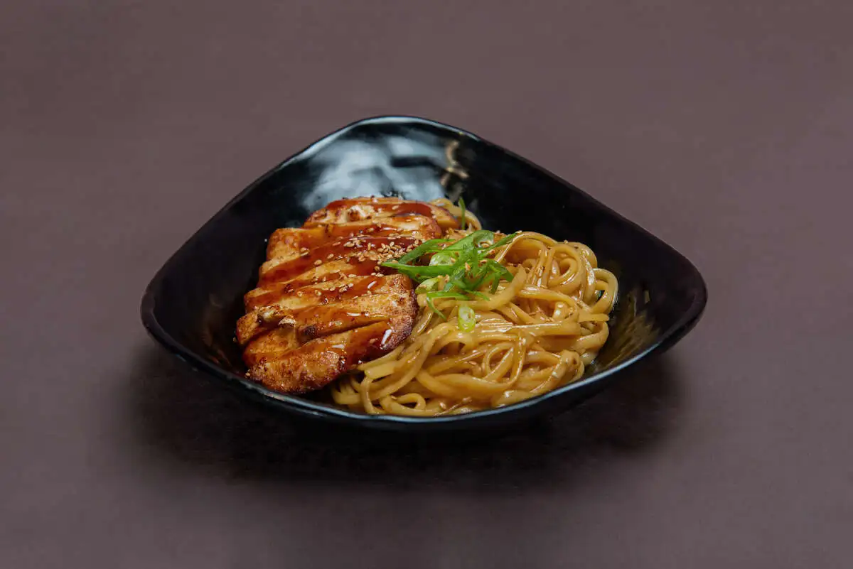 Chicken Köfte & Udon
