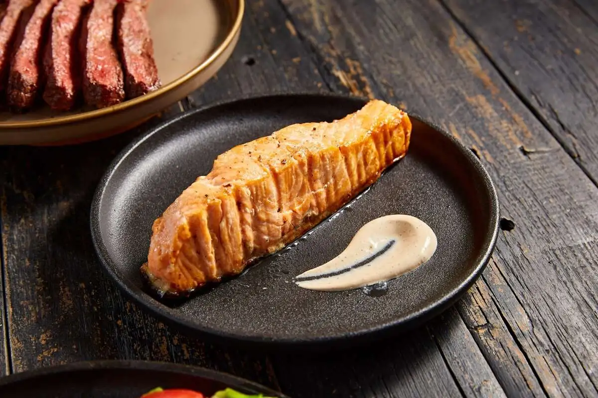 Стейк из семги