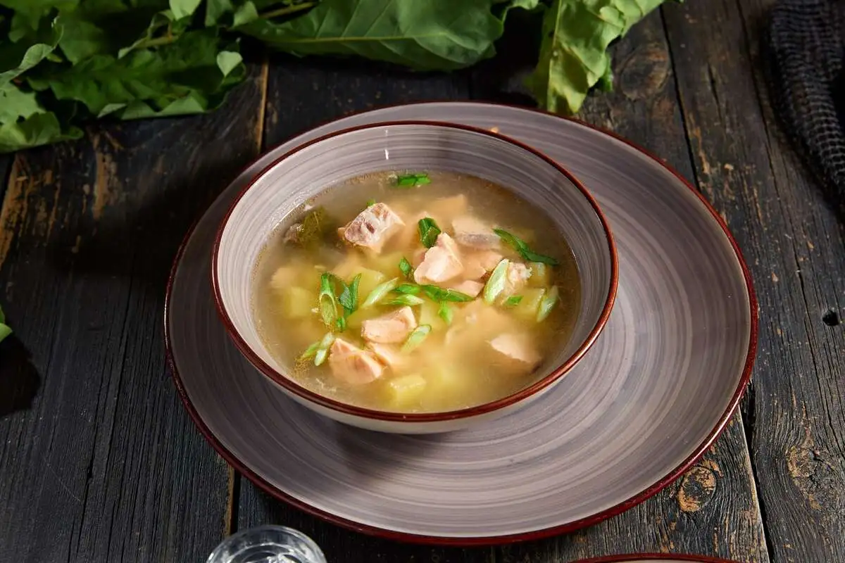 Уха из семги