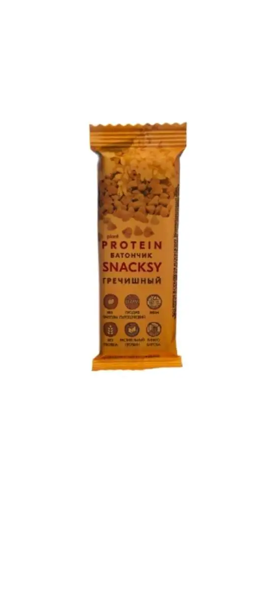 Батончик Snacksy гречишный 40гр
