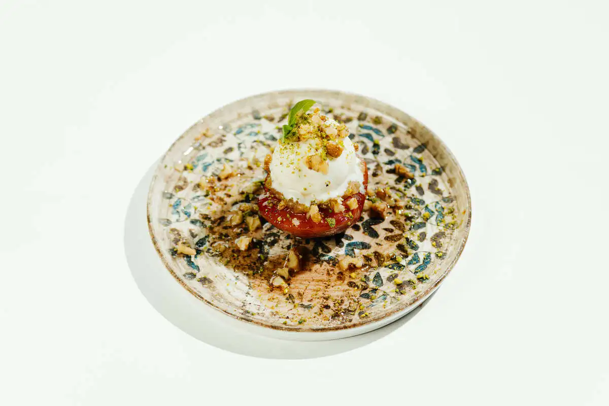 Запечённая айва