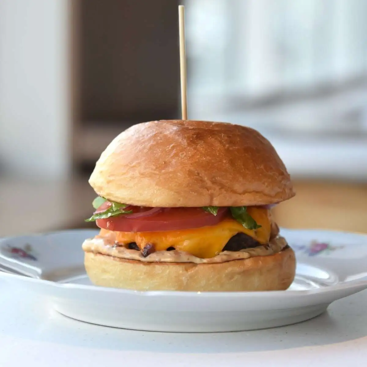 Бургер с говядиной 