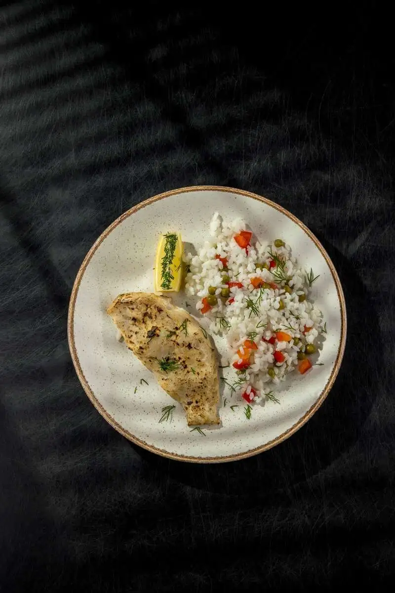  БЛ Морской окунь с рисом