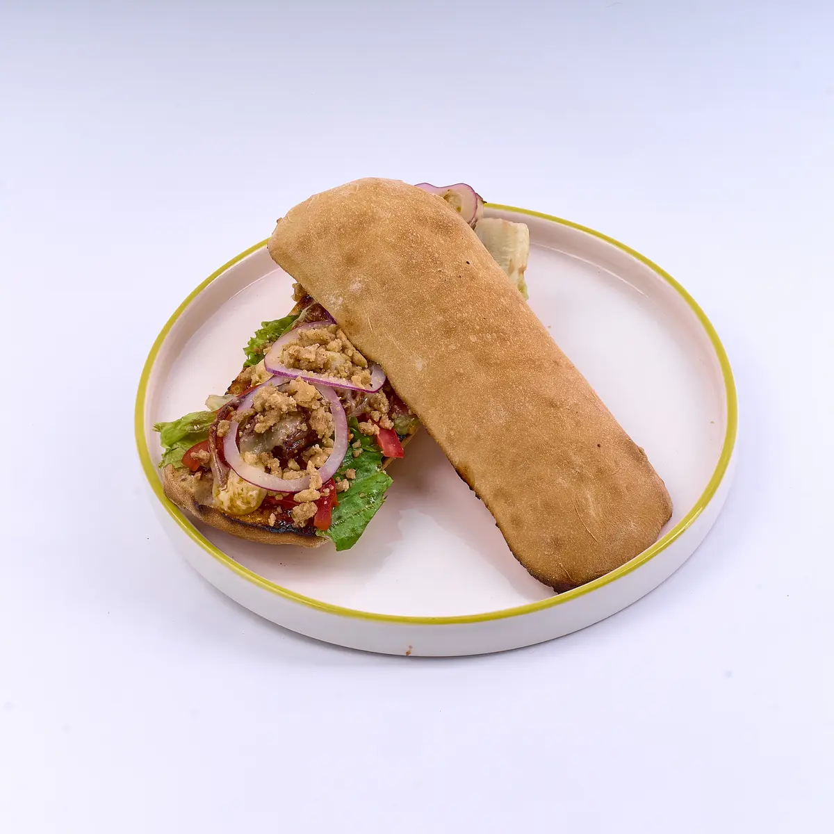 Сэндвич Crisp с рваной говядиной