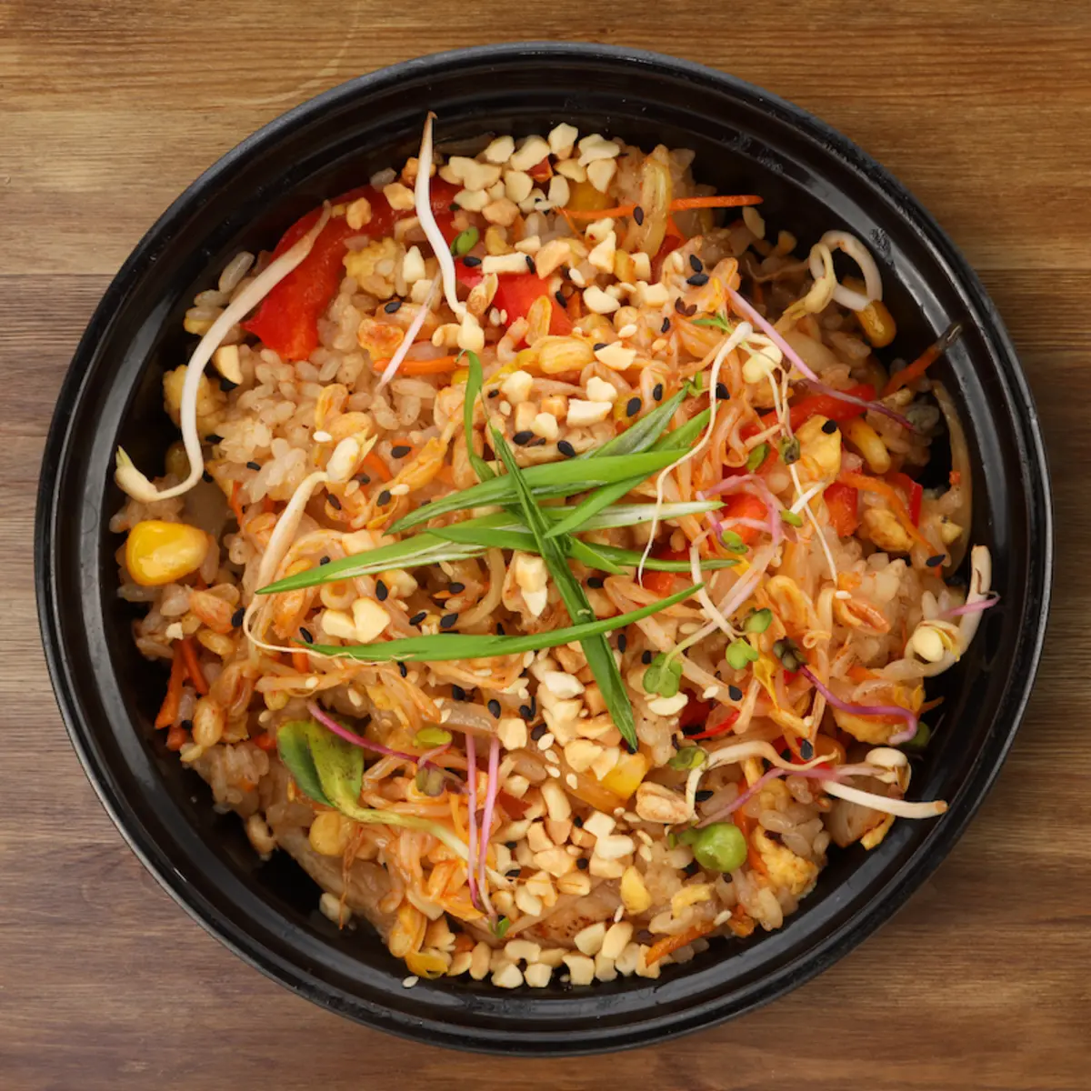 Рис с  курочкой и яйцом