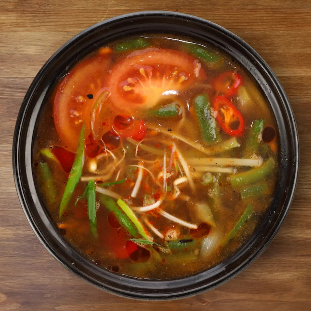 Суп даоский овощной