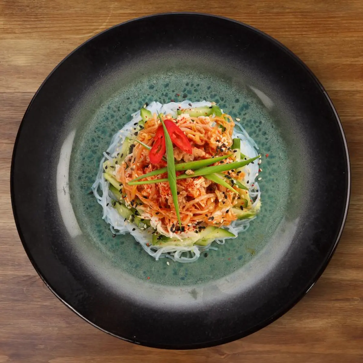 Острая курица Бань-бань