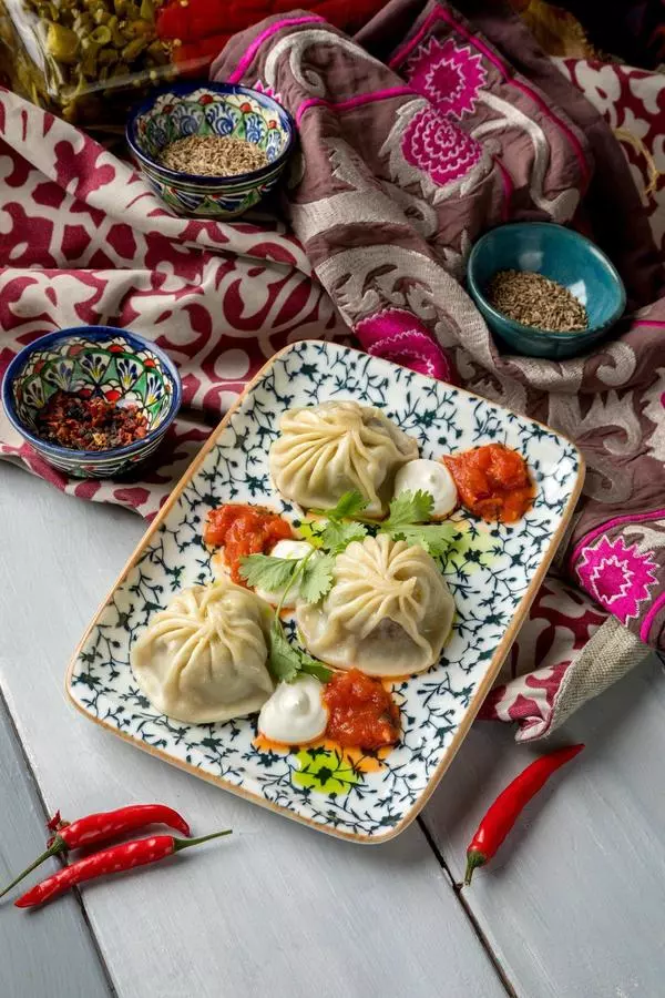 УЗБЕКСКИЕ МАНТЫ С ТЕЛЯТИНОЙ