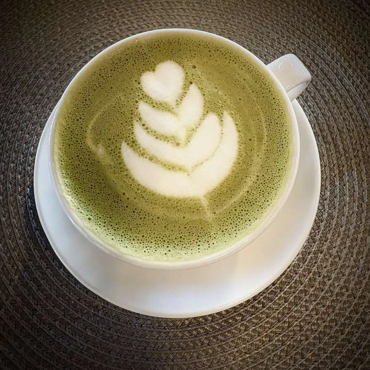 капучино матча с кокосовым молоком/MatchaCoconut milk Cappuccino