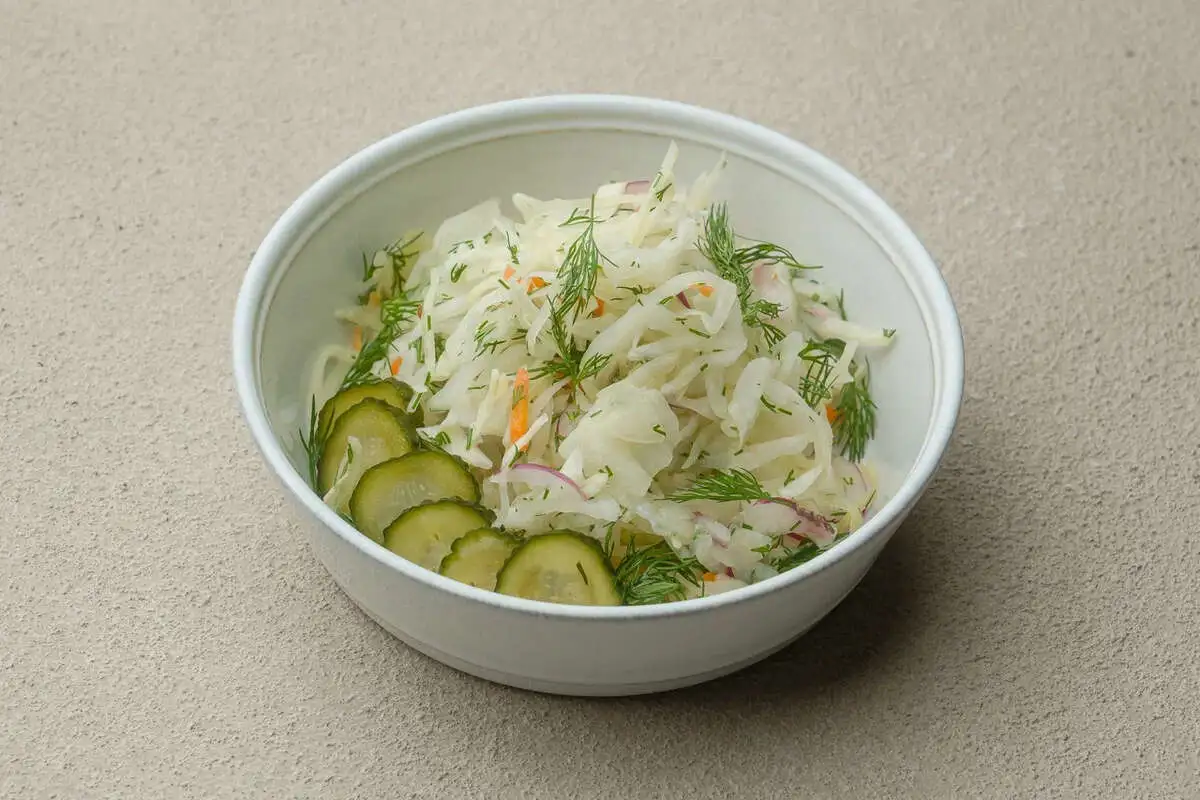 Капуста квашеная с ароматным маслом