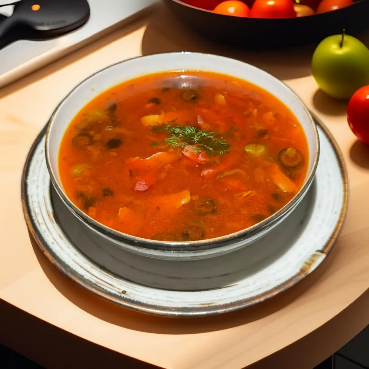 Солянка сборная мясная