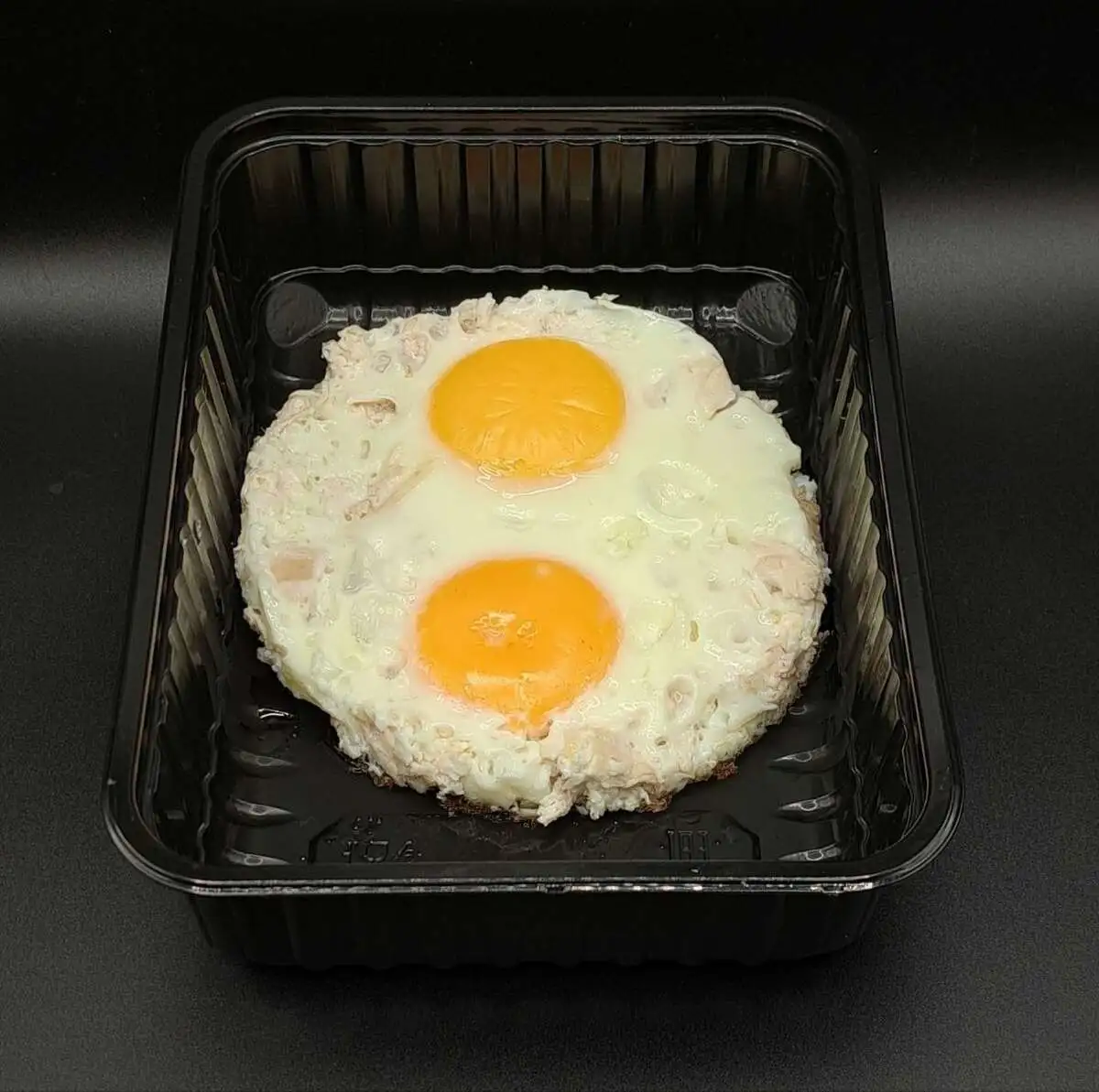 Яичница с курицей