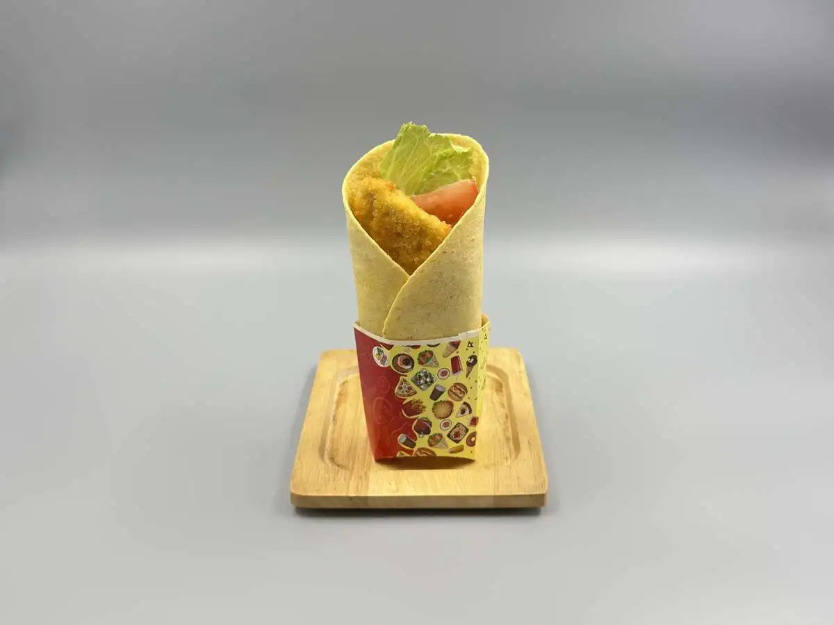 Сэндвич-ролл "Цезарь с курицей"