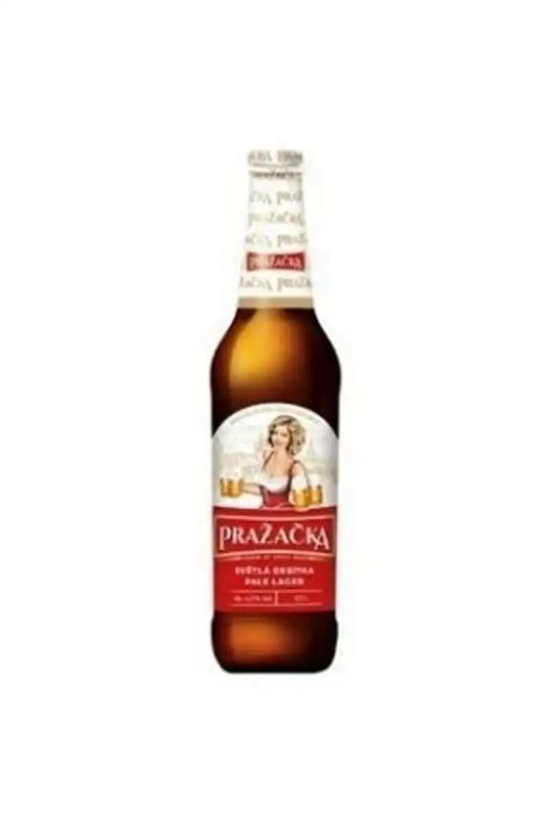 Пиво Пражечка Светлое4,0% 0,5л ст/б