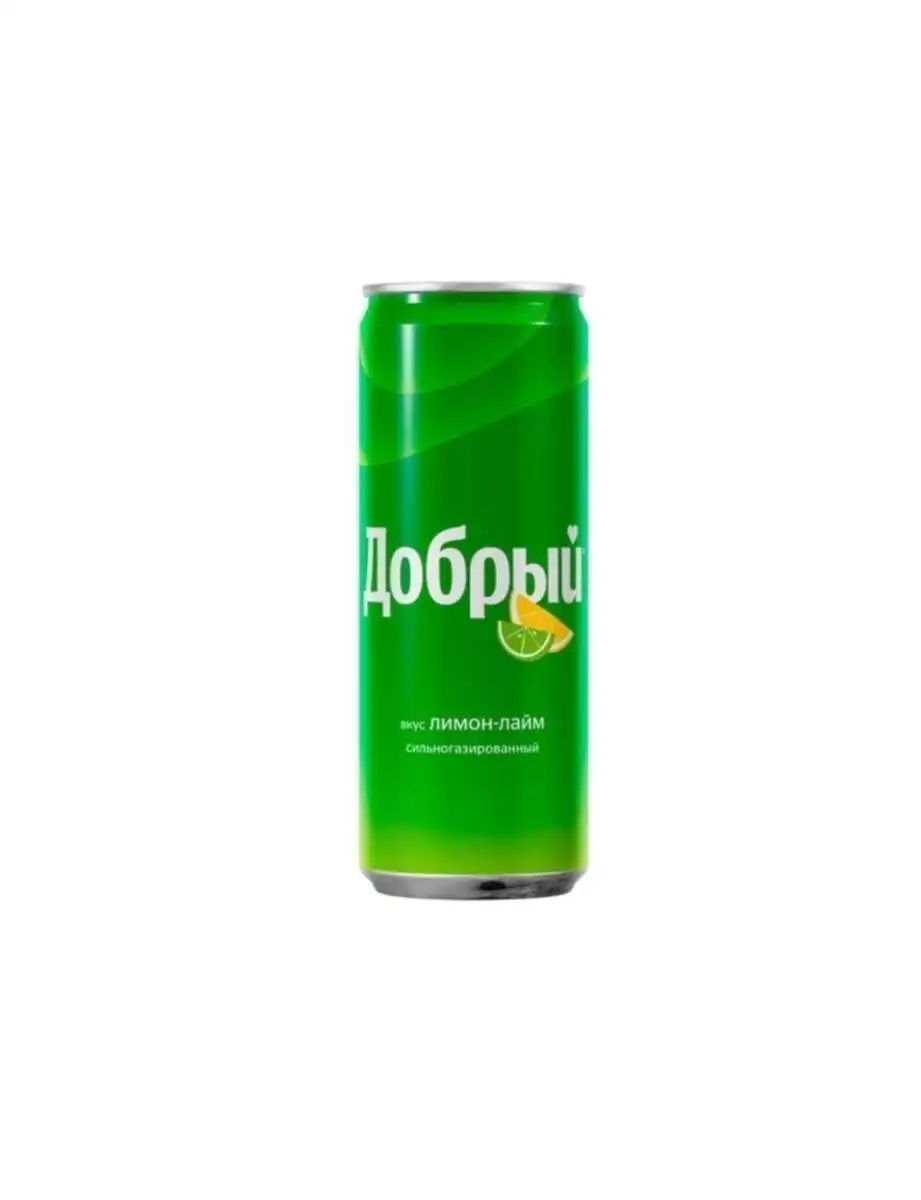 Добрый Лимон-лайм 0,33 ж/б(м)