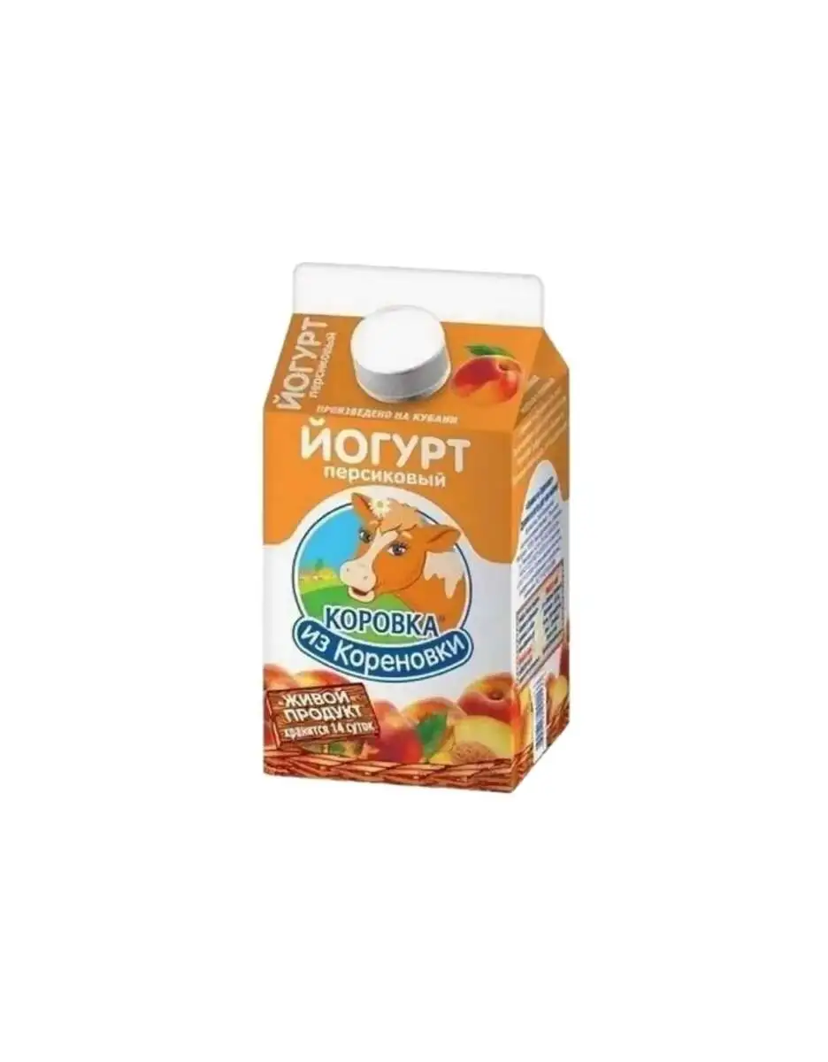Йогурт КК Персик 0,45л