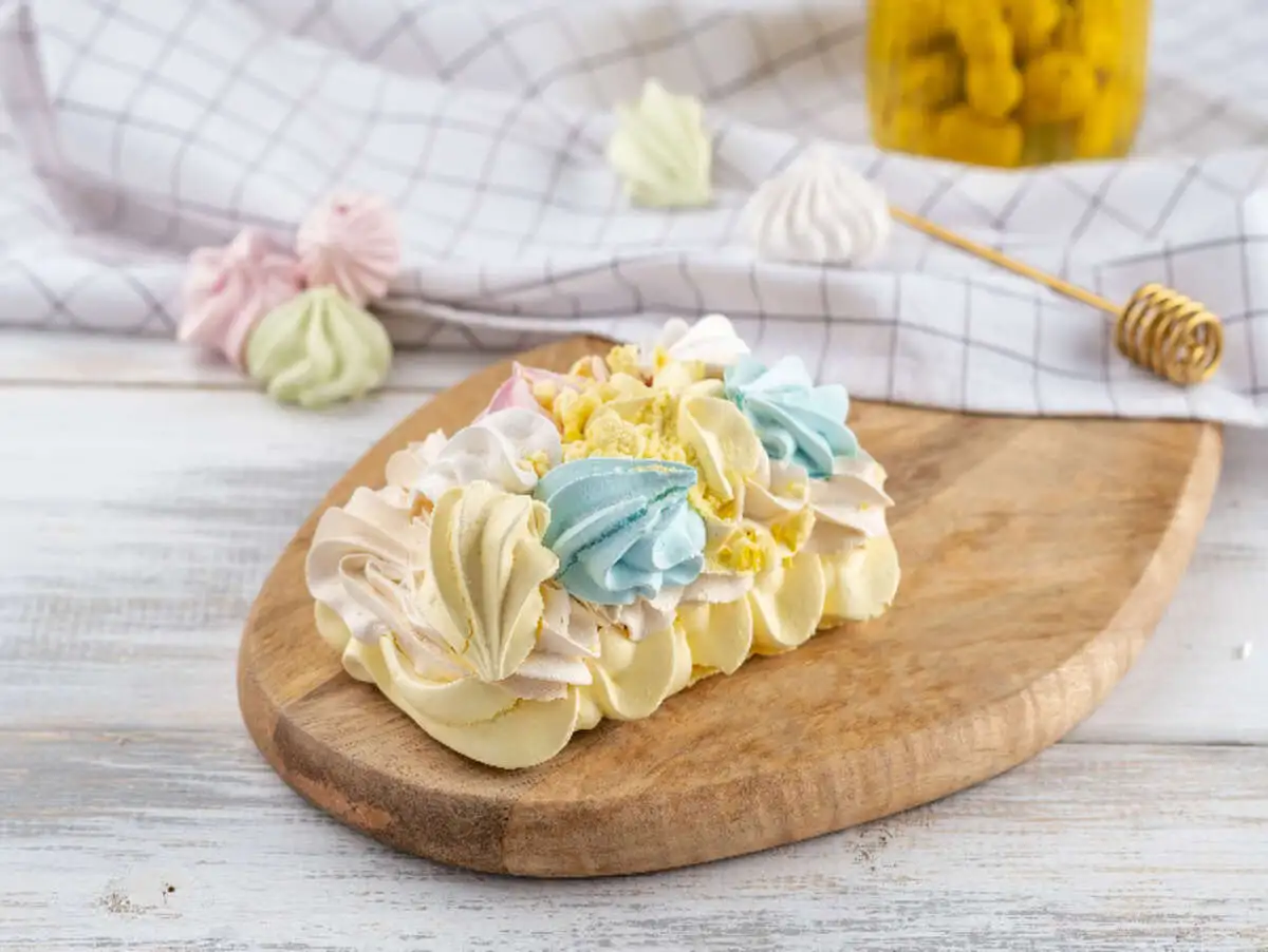 Пирожное воздушное "Банановое"