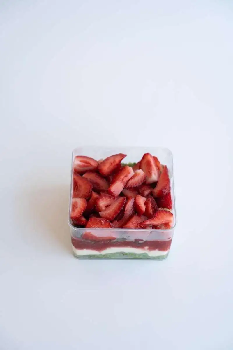 Трайфл клубника мохито