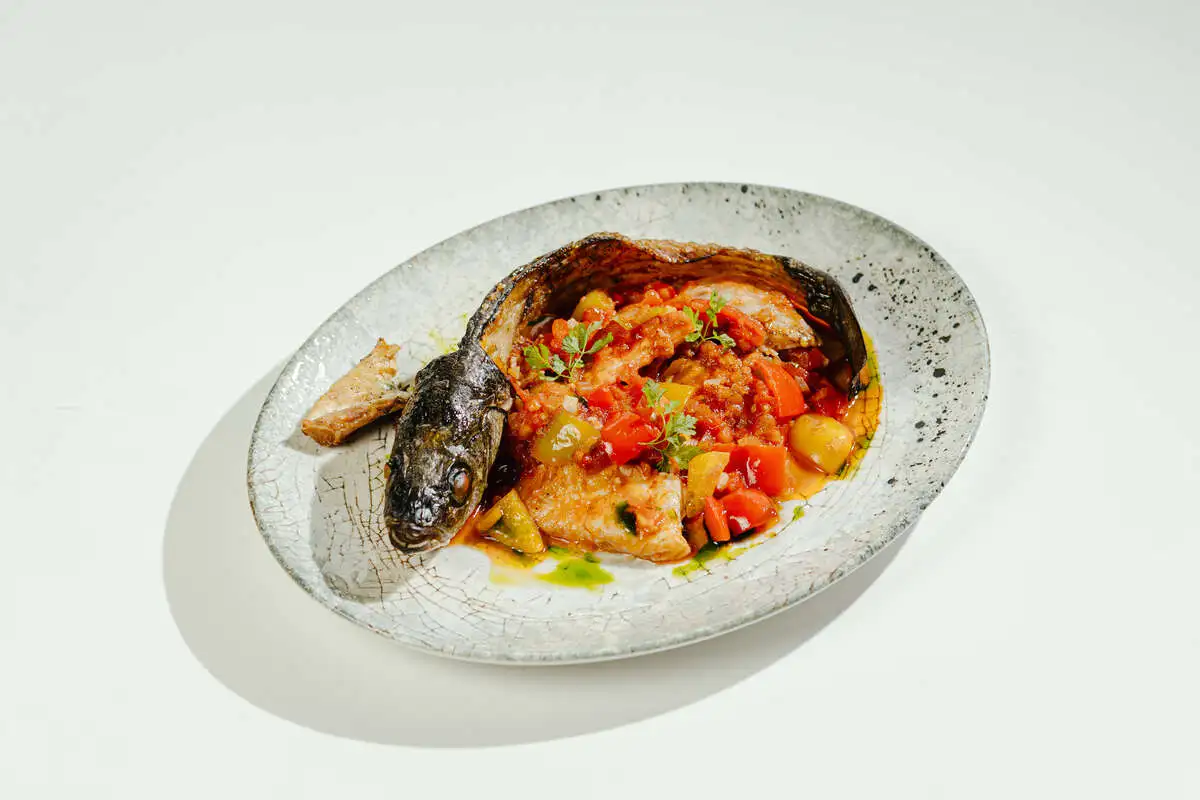 Сибас ковурма