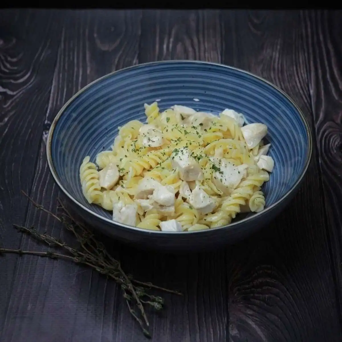 Макарошки с курицей