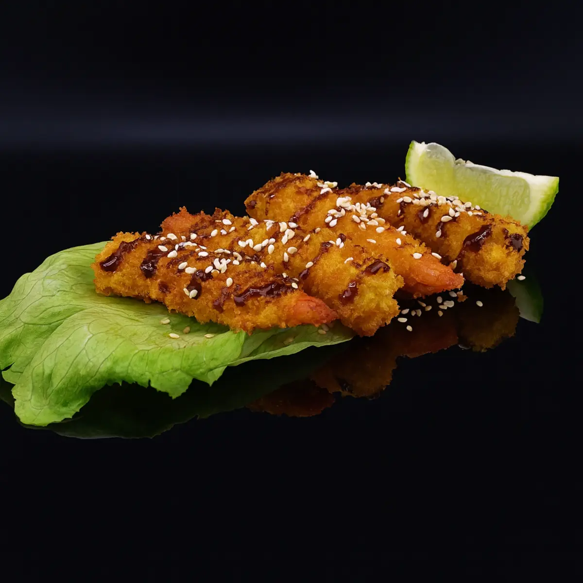 Креветки темпура