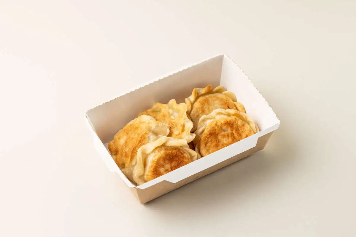 Вареники с картофелем жареные