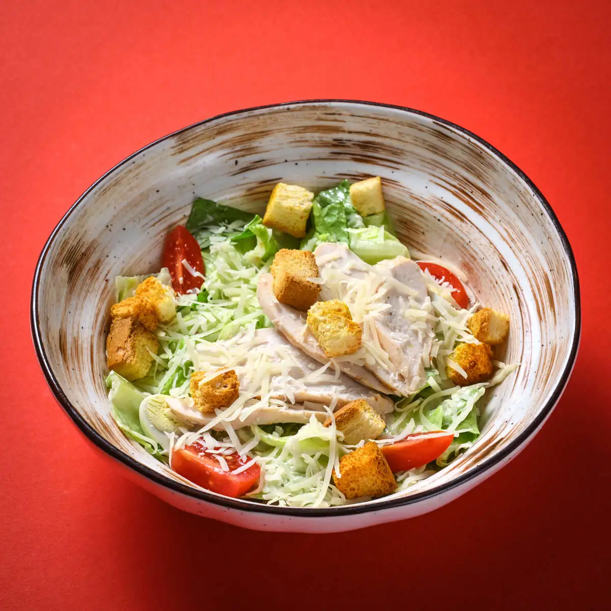 Д.Цезарь с курицей