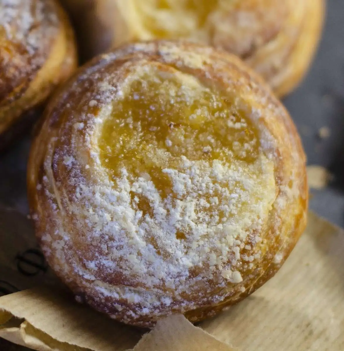 Булочка лимонная