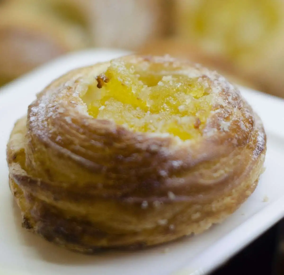 Булочка ананасовая