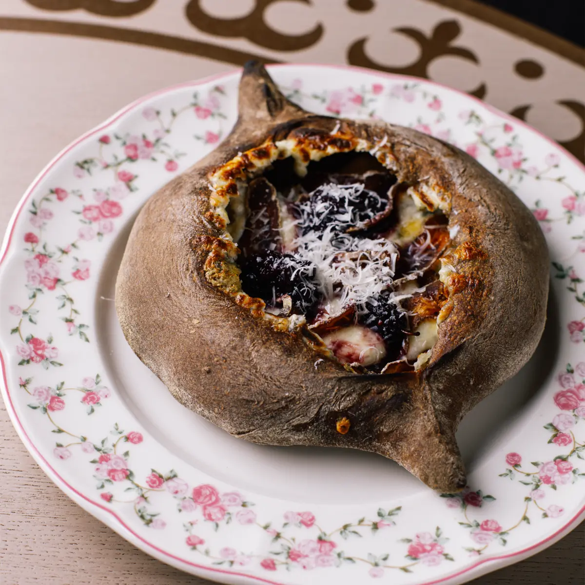 Хачапури Бородинское с 4 сырами