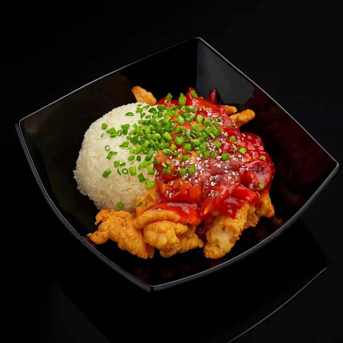 Курица в кисло-сладком соусе