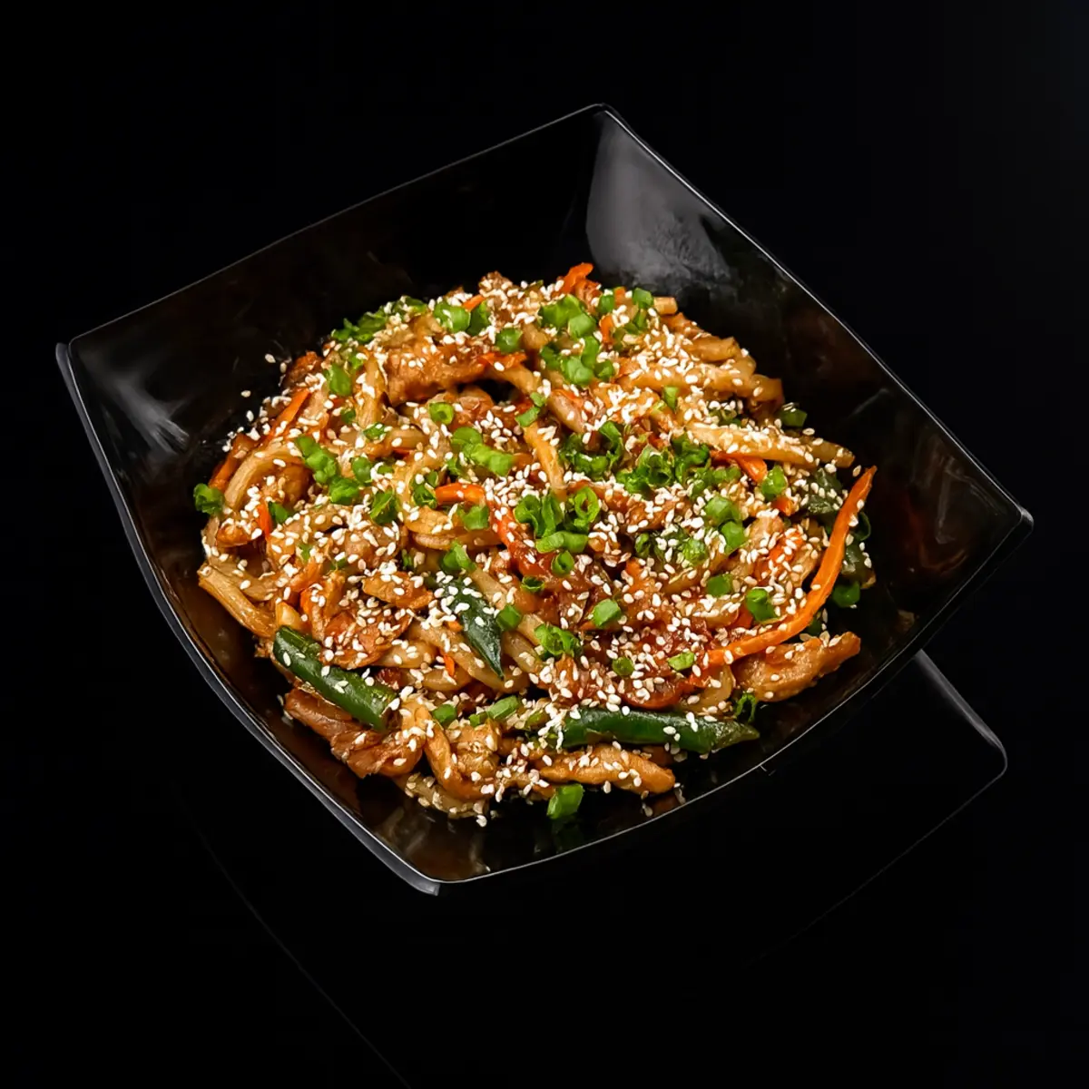 Яки-удон со свининой