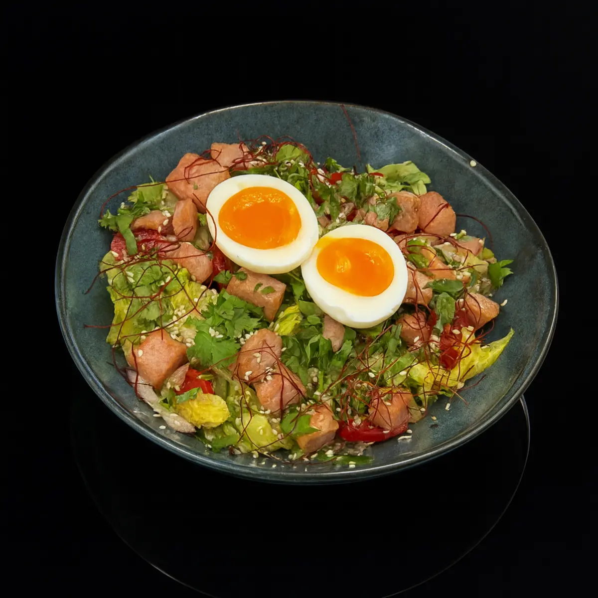 Салат с тунцом 