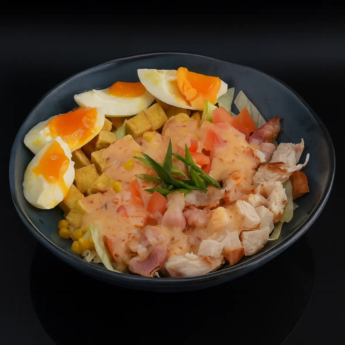 Тори Тофу салат