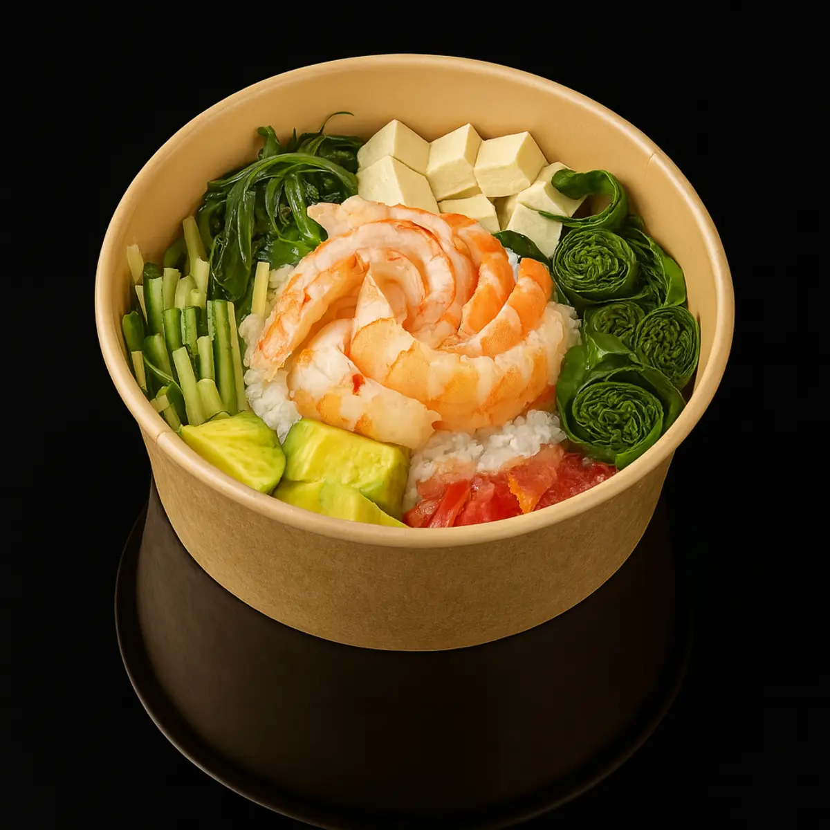 Поке Боул с креветкой