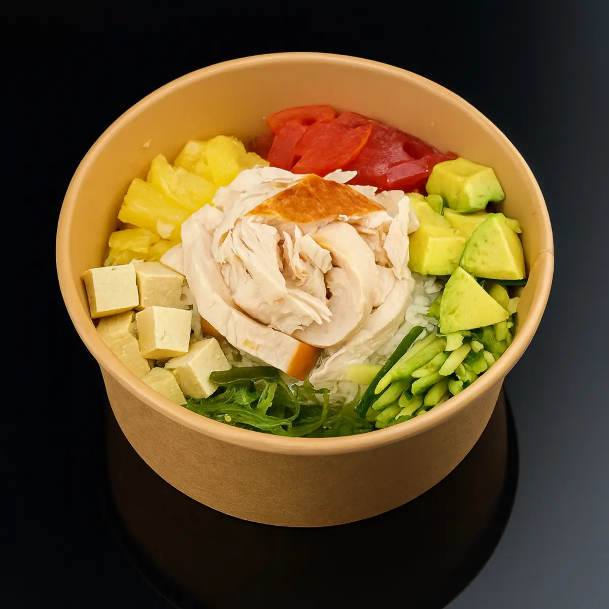 Поке Боул с курицей