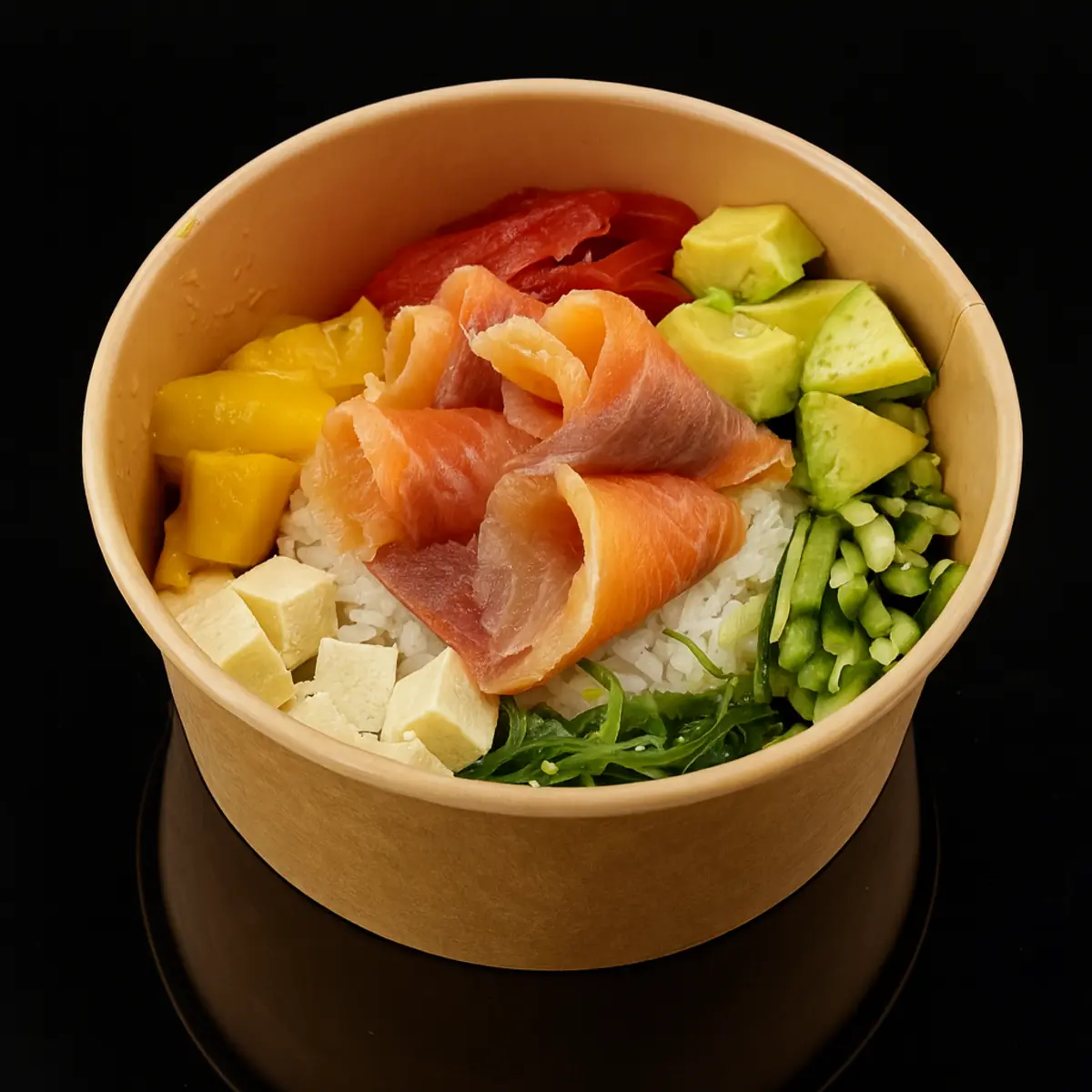 Поке Боул с лососем