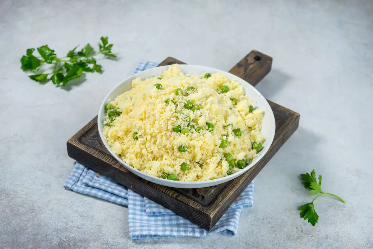 Кус-кус с горошком 