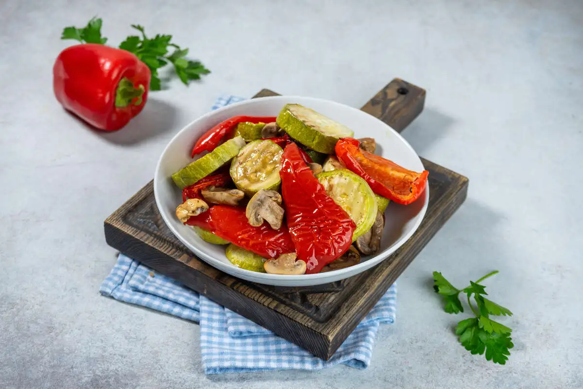 Овощи гриль 