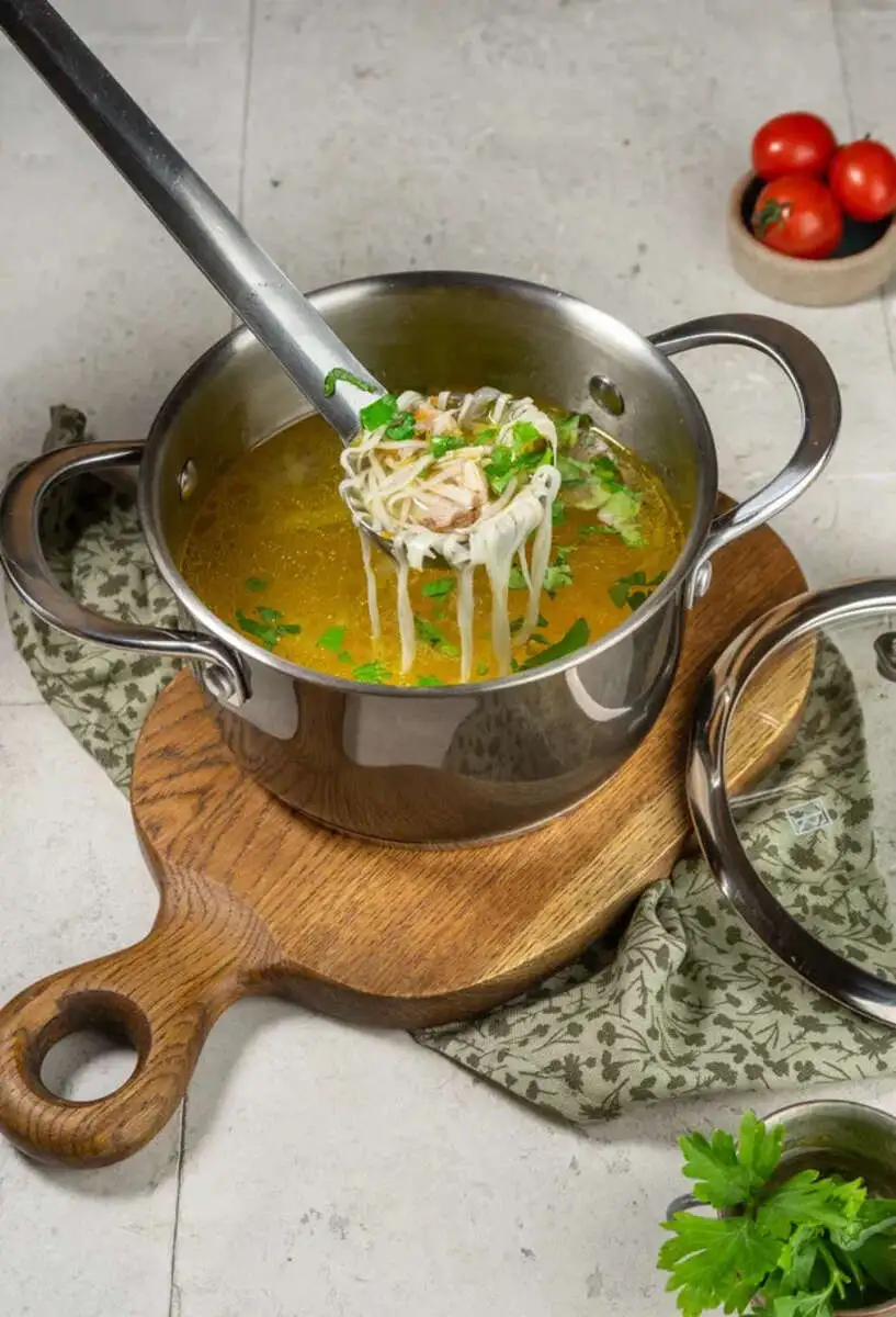 Суп-лапша с курицей