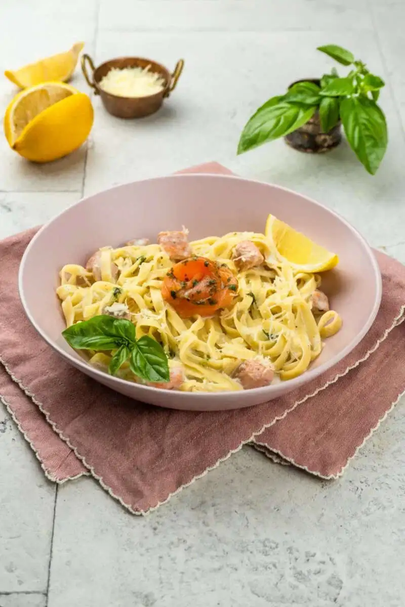 Паста с креветками 