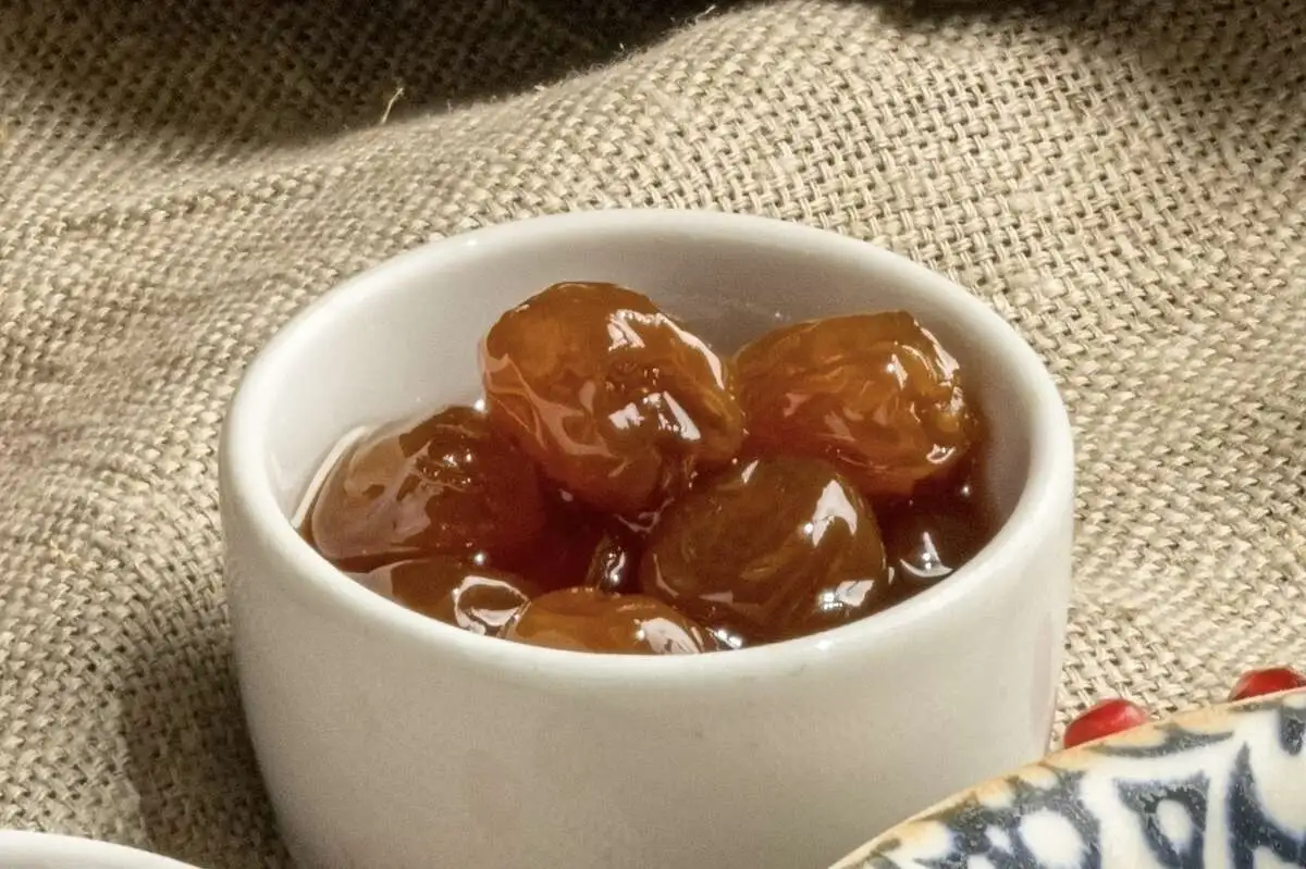Варенье из белой черешни