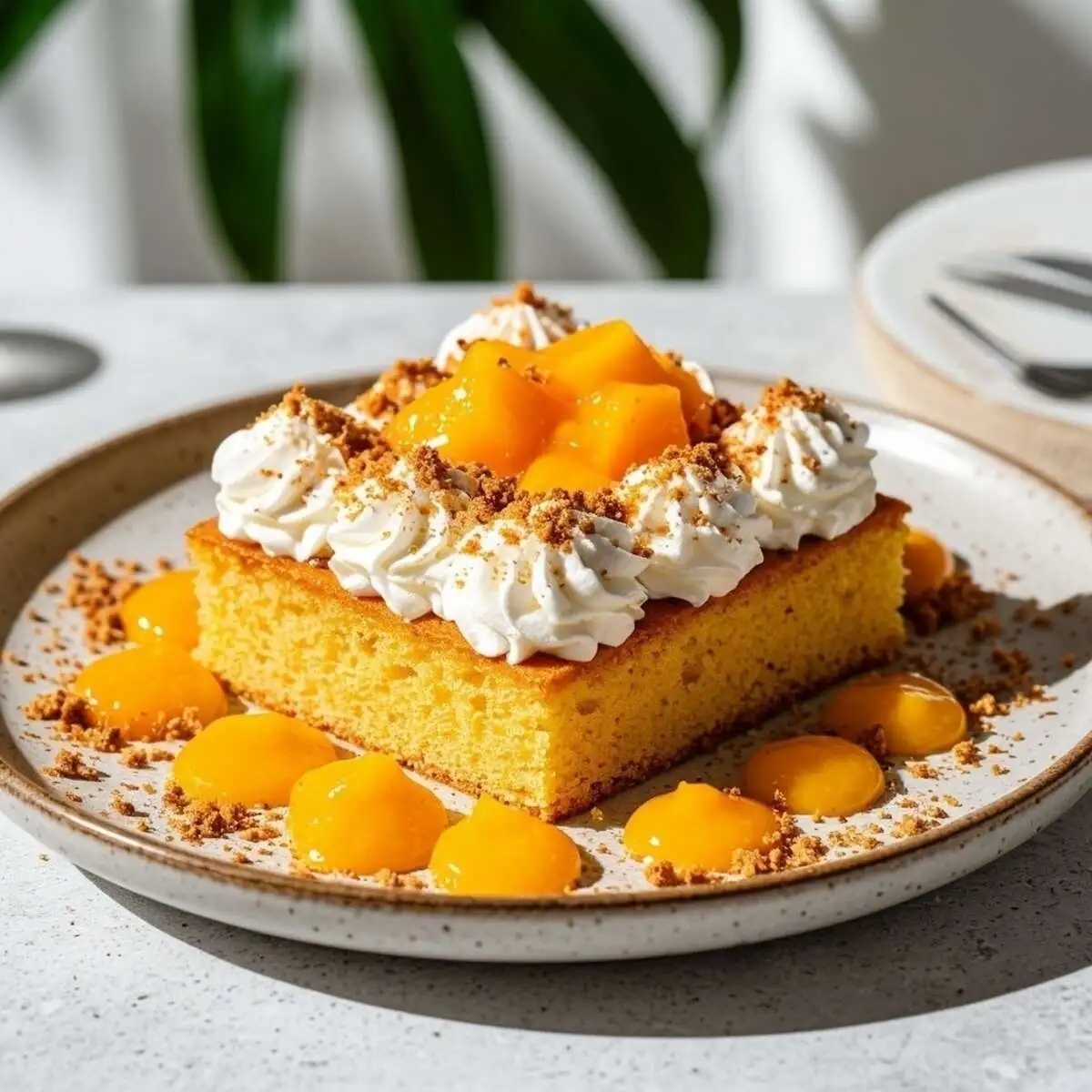 Торт "Тропическая ваниль"