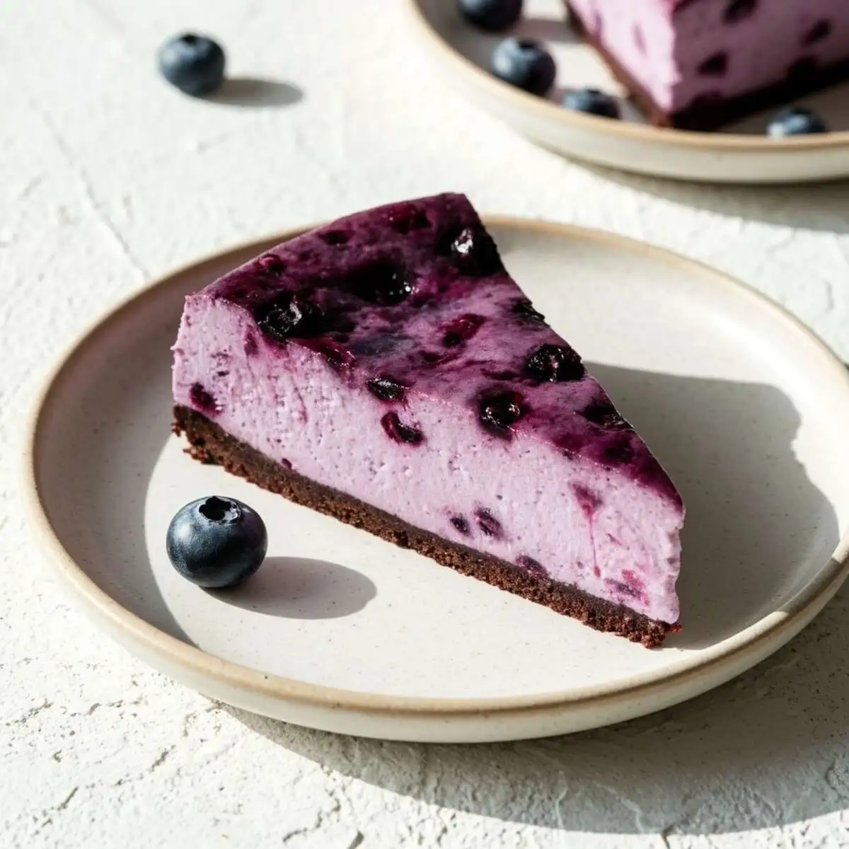 Чизкейк "Черника" без сахара